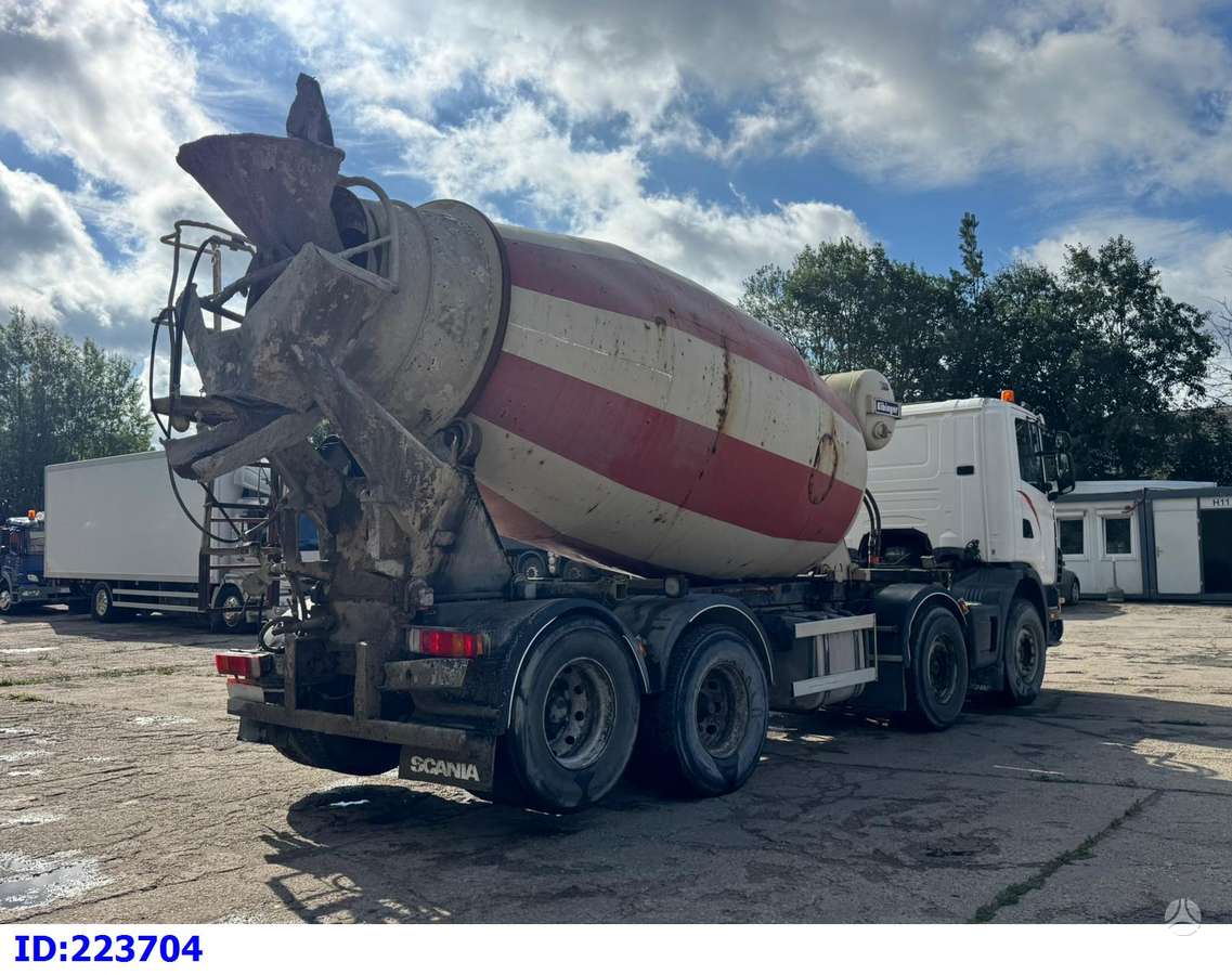 Scania R124, concrete mixer trucks