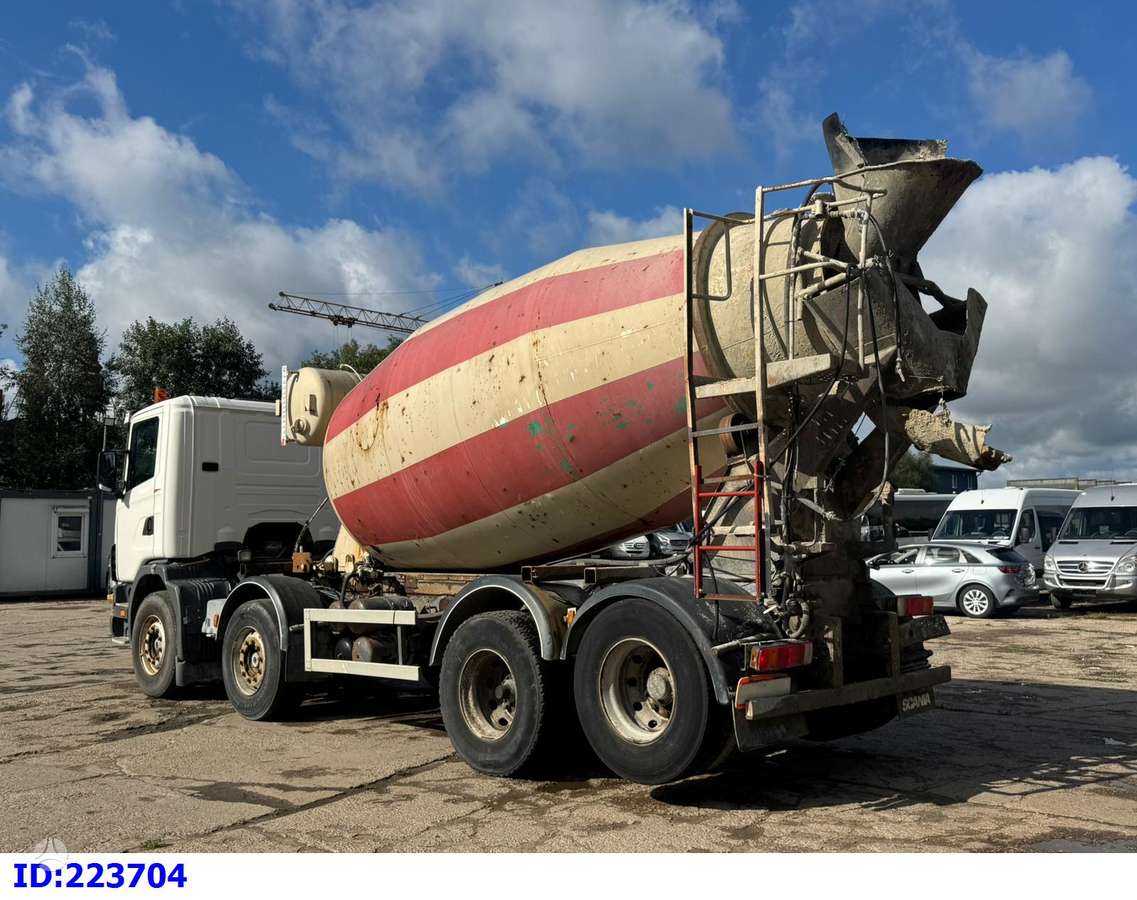 Scania R124, concrete mixer trucks
