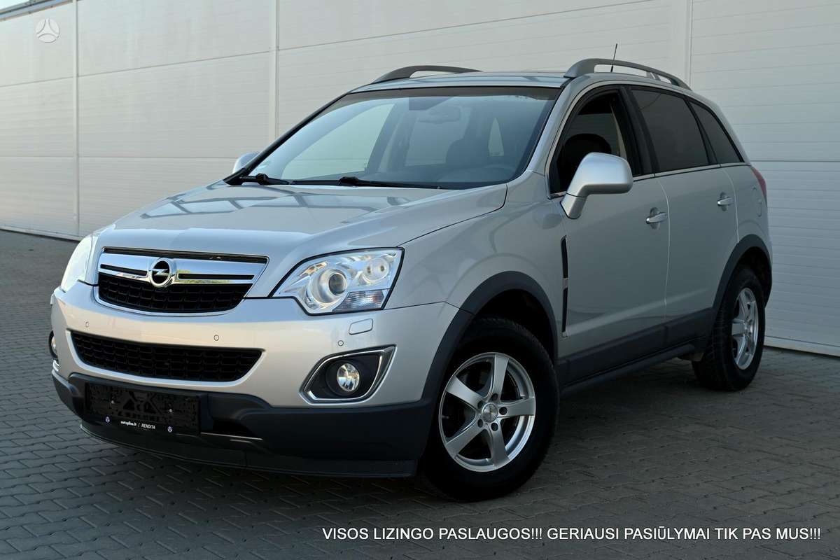 Opel Antara 2014 — салон