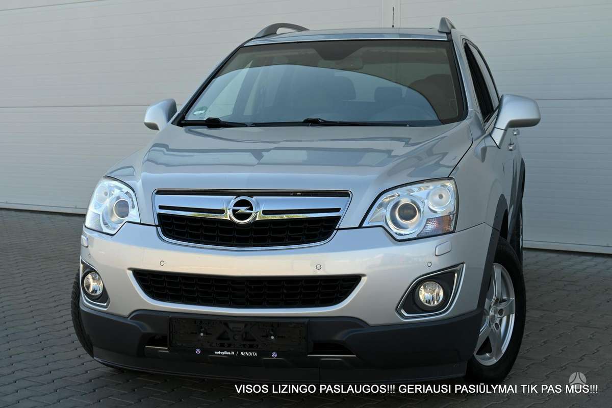 Opel Antara 2014 — вигляд ззаду