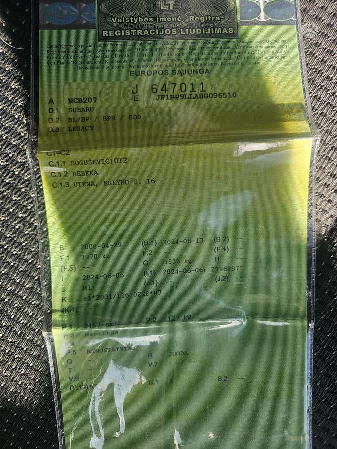Subaru Outback, 2.5 l., Универсал