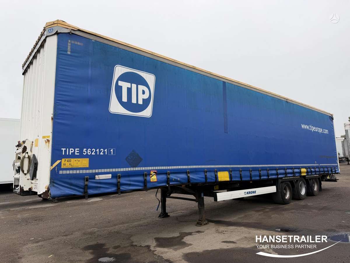 Krone SD Mega Low Deck, curtain / tarpaulin