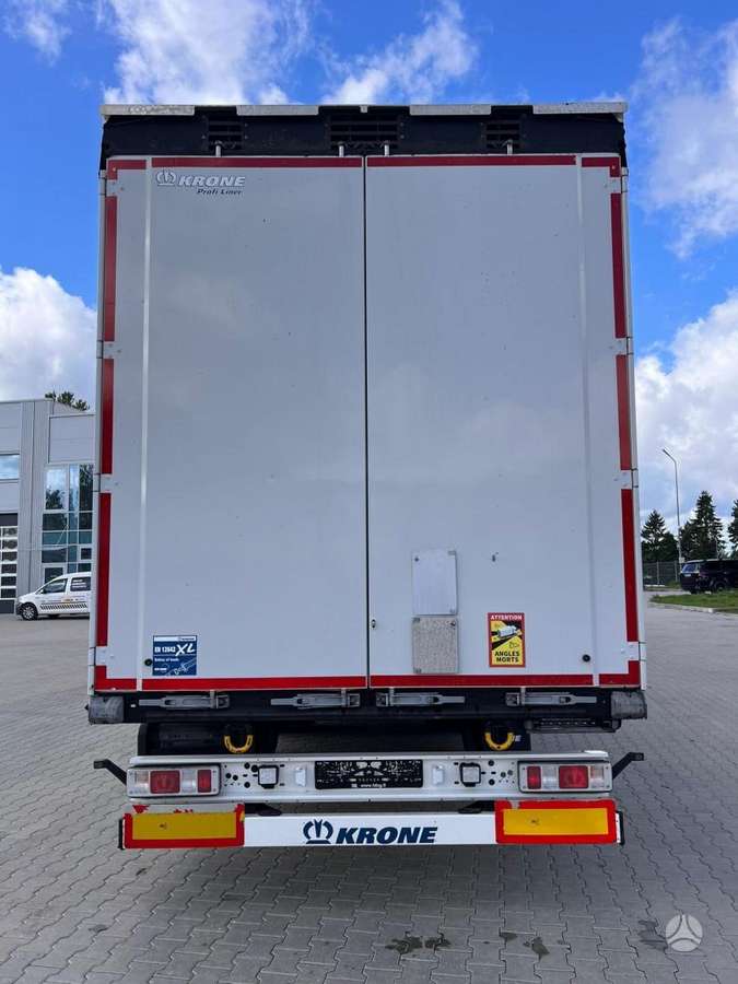 Krone SDP Lifting axle, užuolaidinės / tentinės