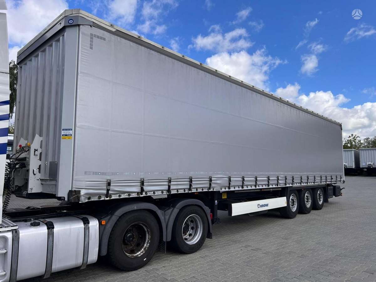 Krone SDP Lifting axle, užuolaidinės / tentinės