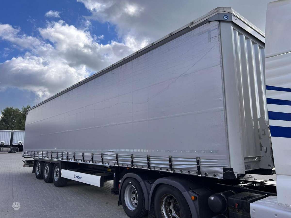 Krone SDP Lifting axle, užuolaidinės / tentinės