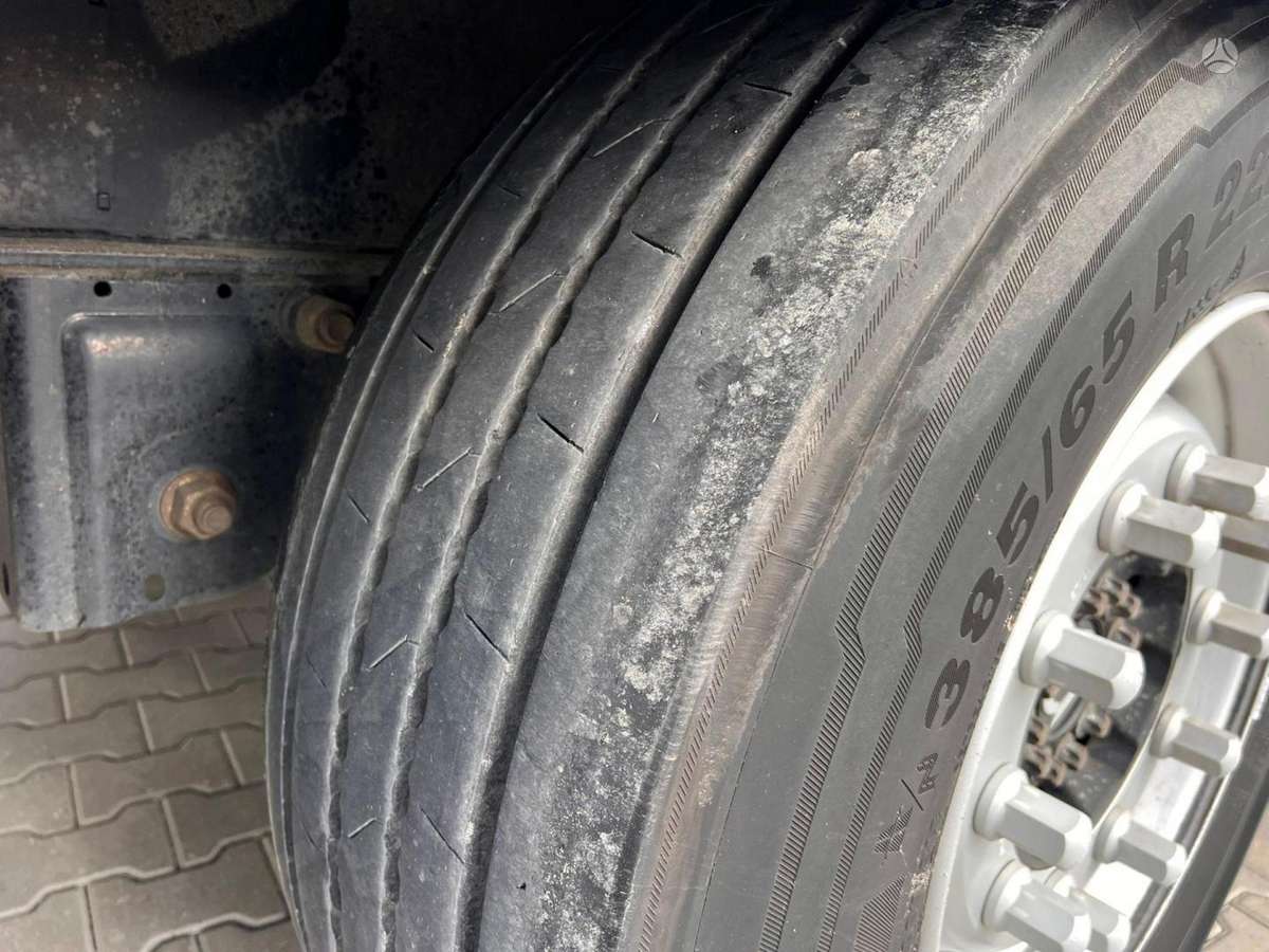 Krone SDP Lifting axle, užuolaidinės / tentinės