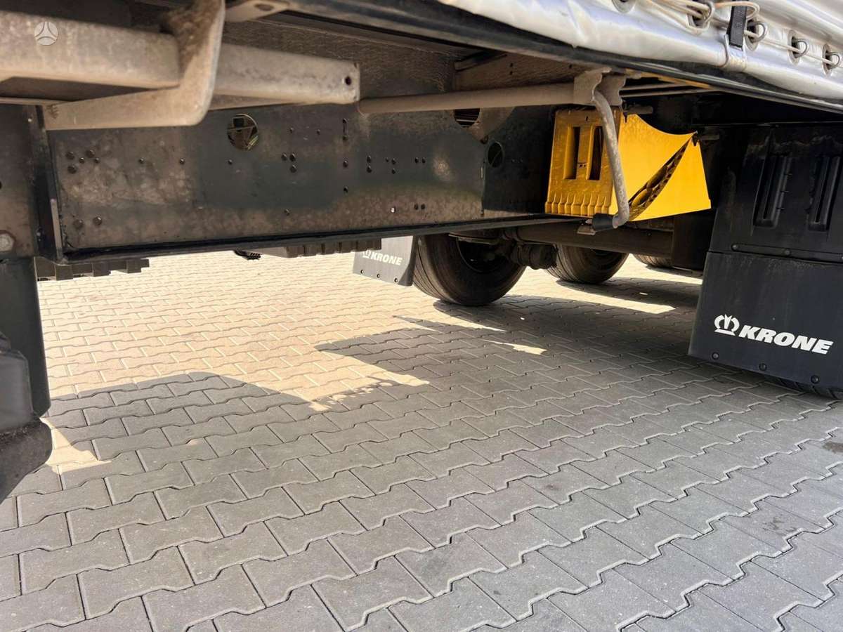 Krone SDP Lifting axle, užuolaidinės / tentinės