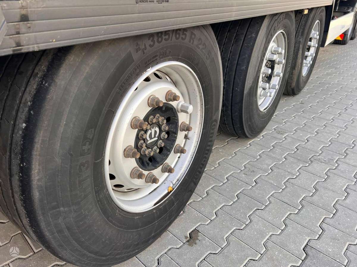 Krone SDP Lifting axle, užuolaidinės / tentinės