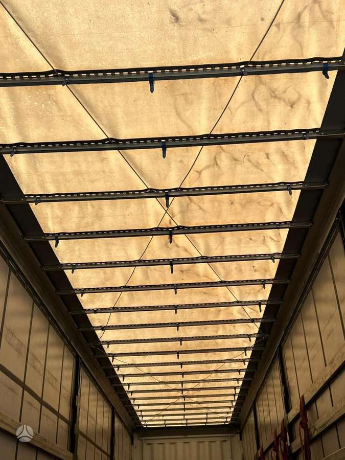 Krone SDP Lifting axle, užuolaidinės / tentinės