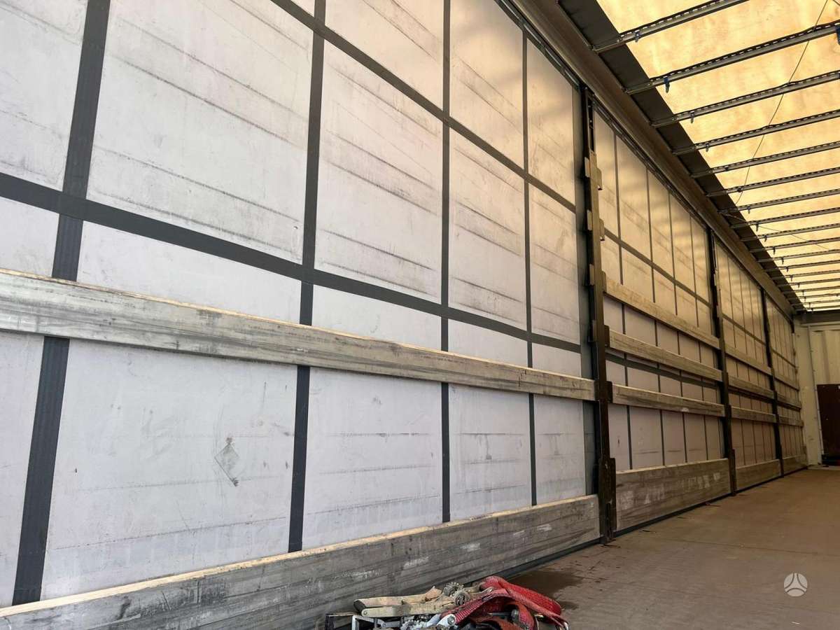 Krone SDP Lifting axle, užuolaidinės / tentinės