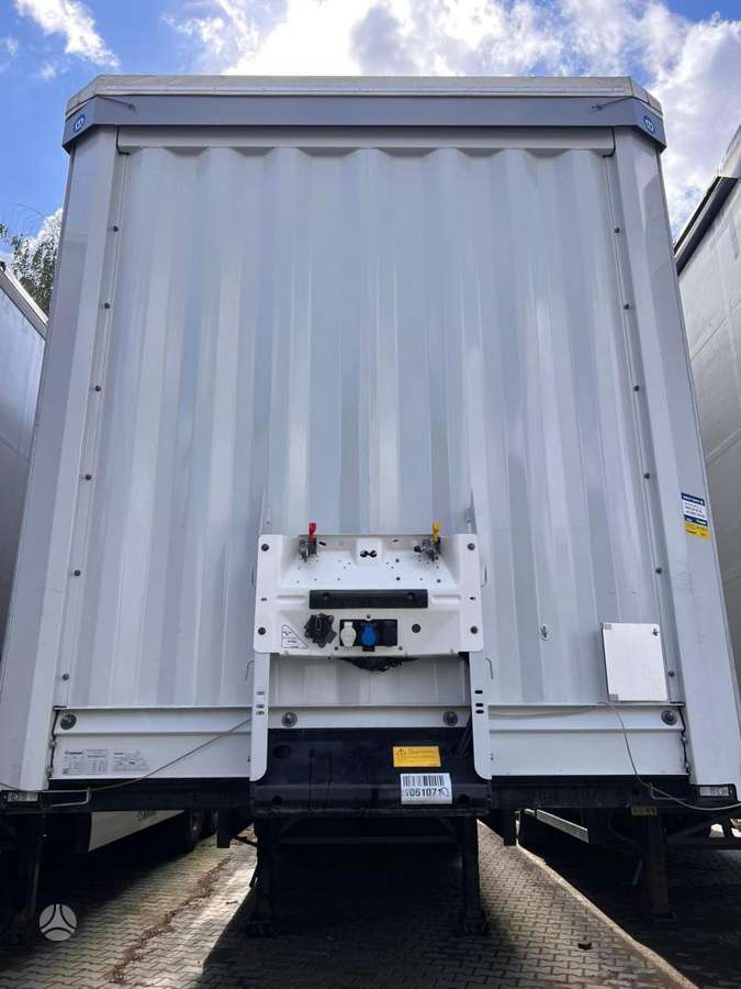 Krone SDP Lifting axle, užuolaidinės / tentinės