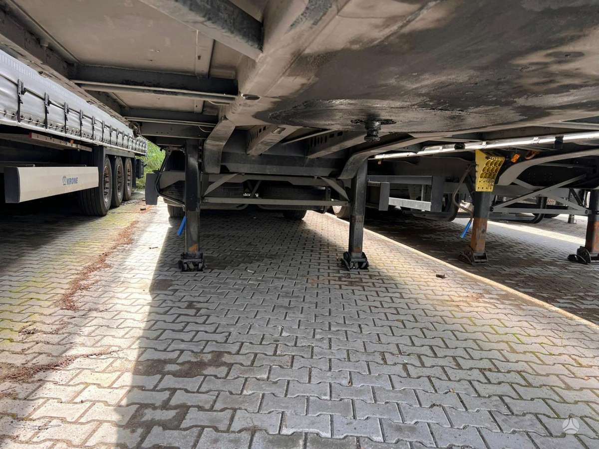 Krone SDP Lifting axle, užuolaidinės / tentinės