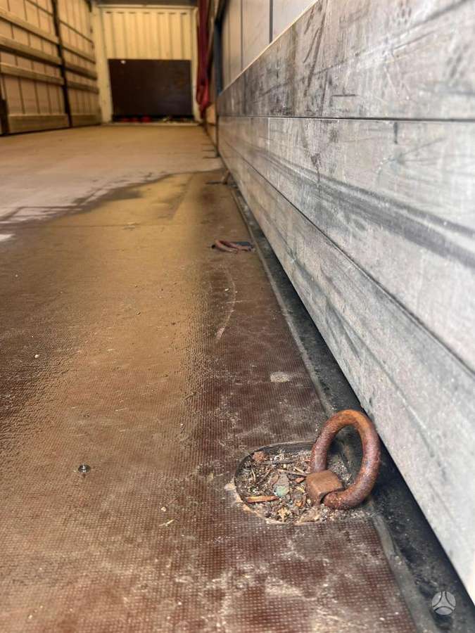 Krone SDP Lifting axle, užuolaidinės / tentinės