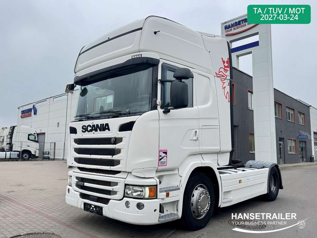 Scania R450 Retarder, double sleeper