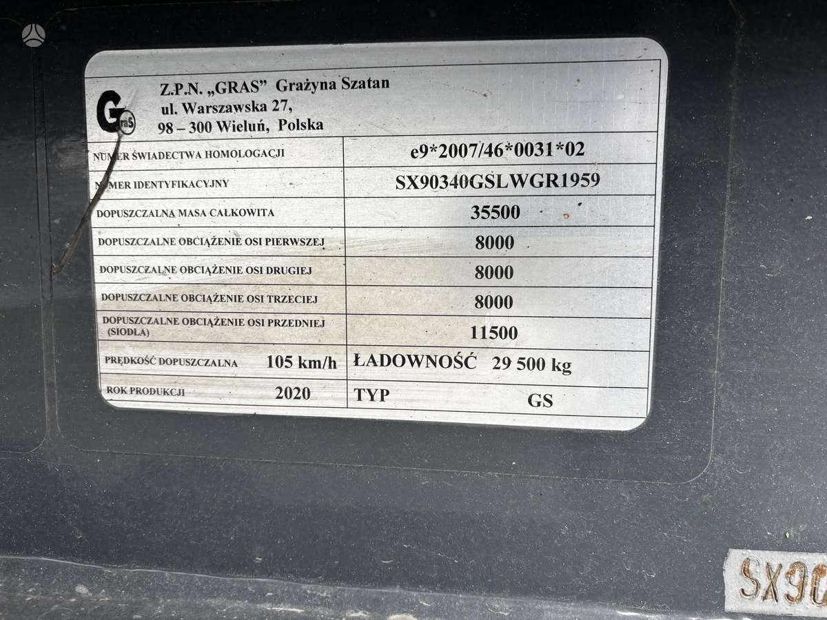 Wielton Grass 40m3, самосвалы