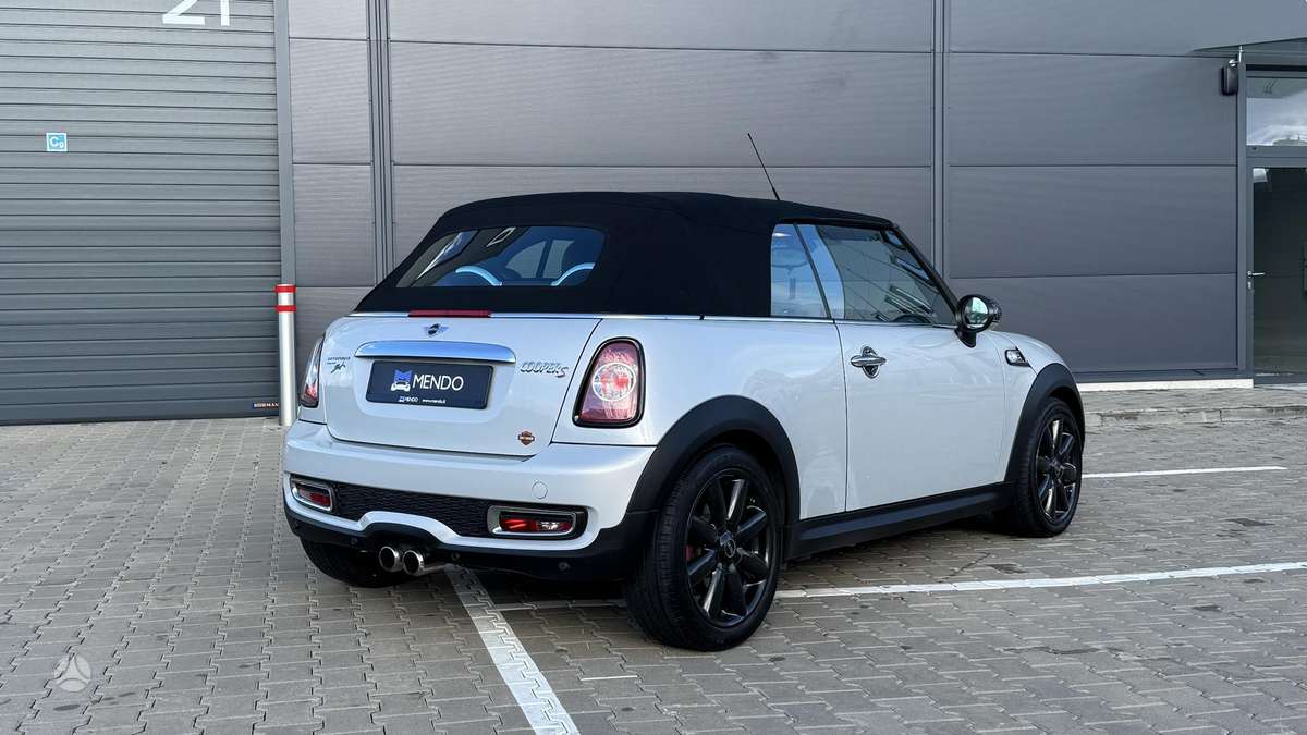 Mini Cooper S, 1.6 l., convertible