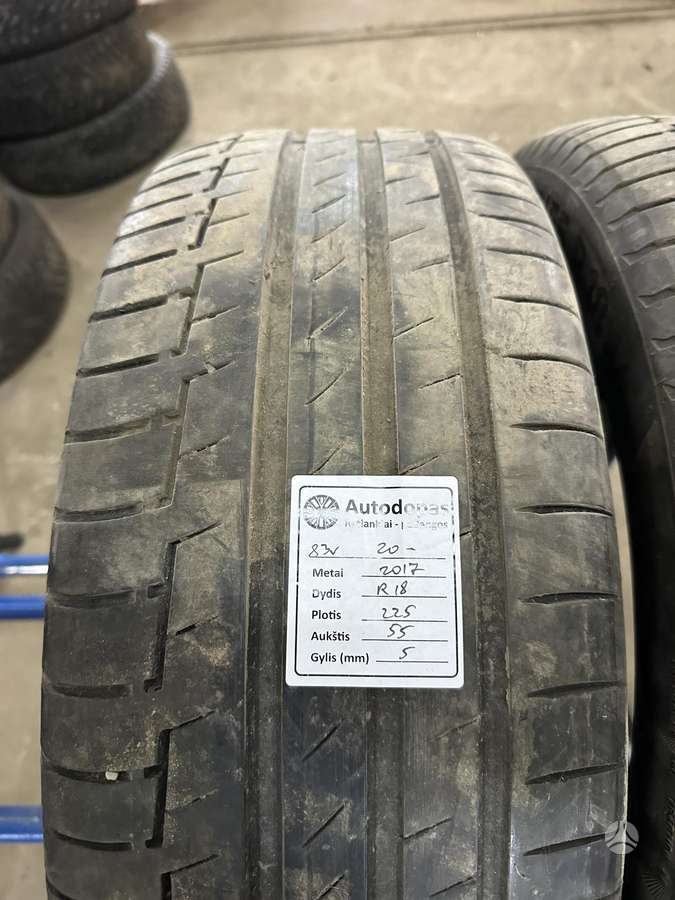 Continental, летние 225/55 R18