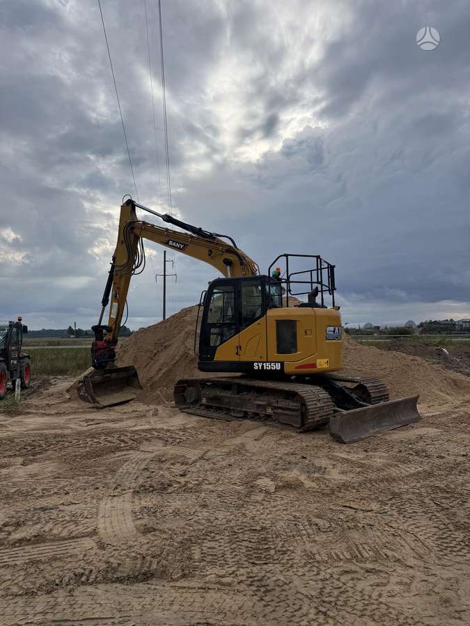 SANY SY155U, excavator