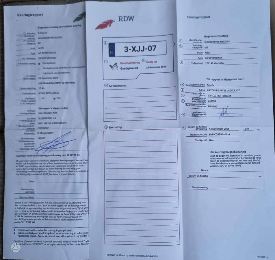 Audi A3, 1.6 l., Хэтчбек