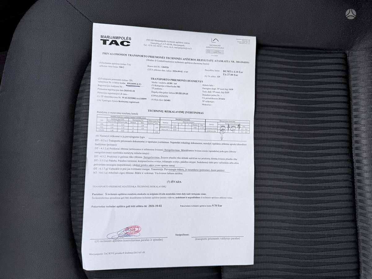 Audi A4, 2.0 l., Универсал