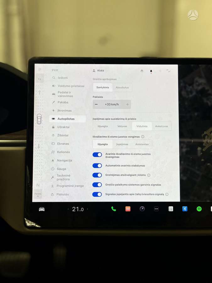 Tesla Model S, 100 kWh, sedanas