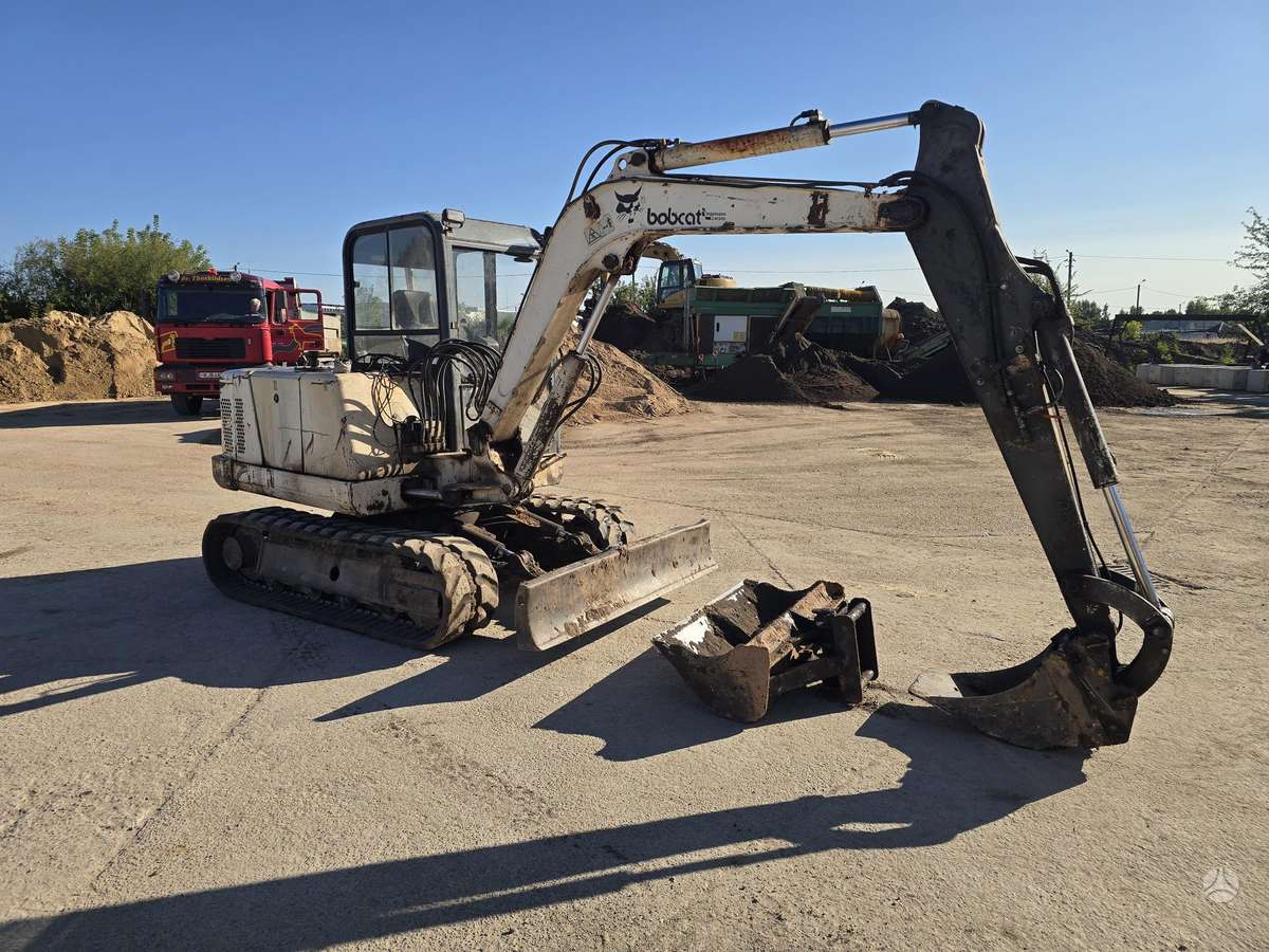 Bobcat 5-tonis, mini excavator