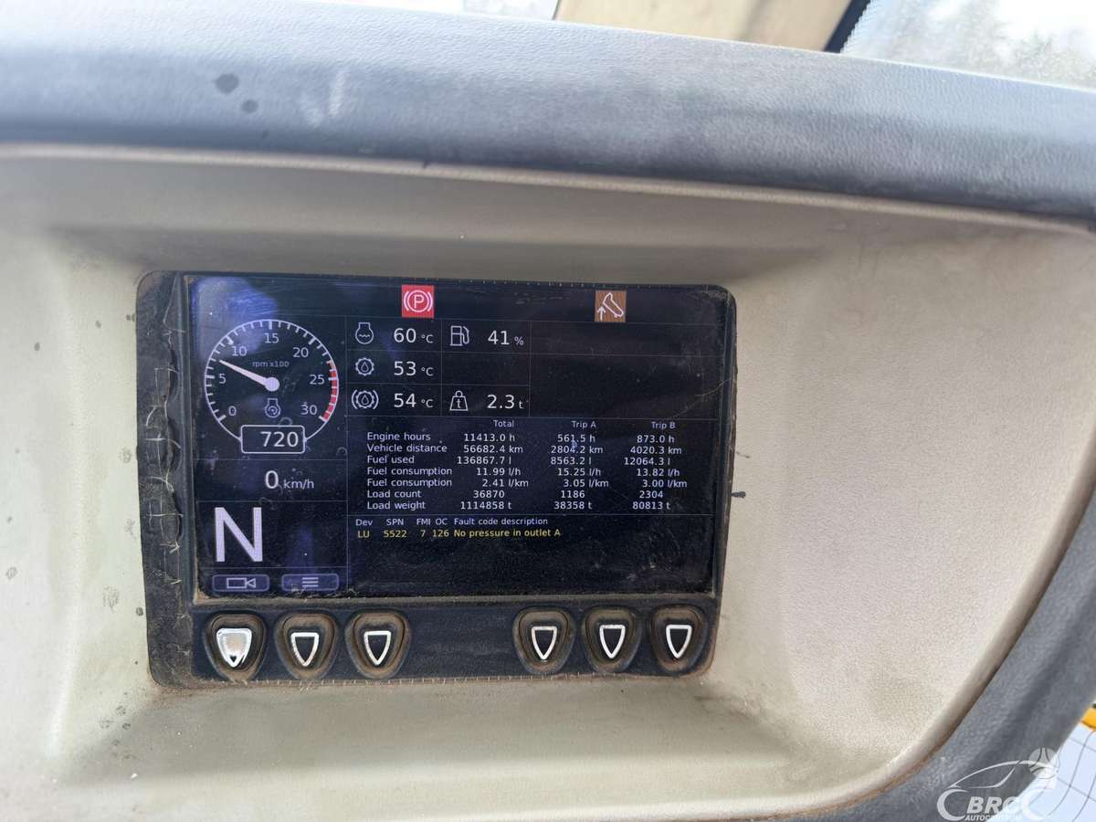 Doosan DA 40, dumpers / tippers