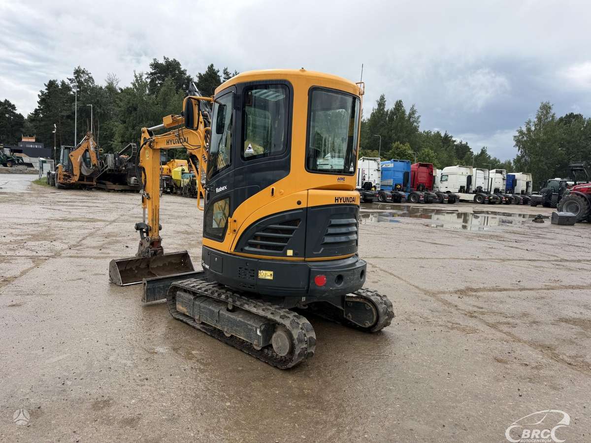 Hyundai R25Z-9AK Garantija, мини-экскаваторы