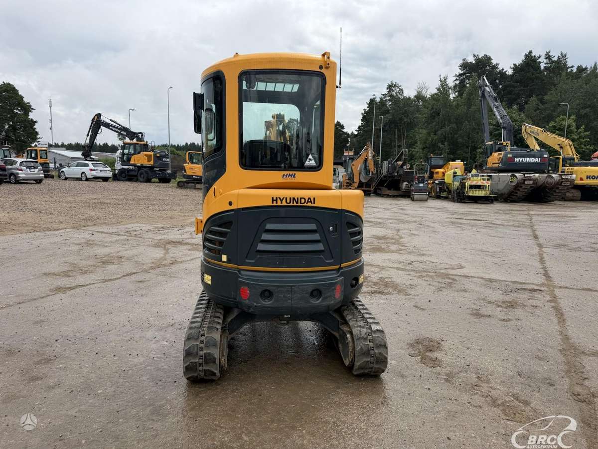 Hyundai R25Z-9AK Garantija, мини-экскаваторы
