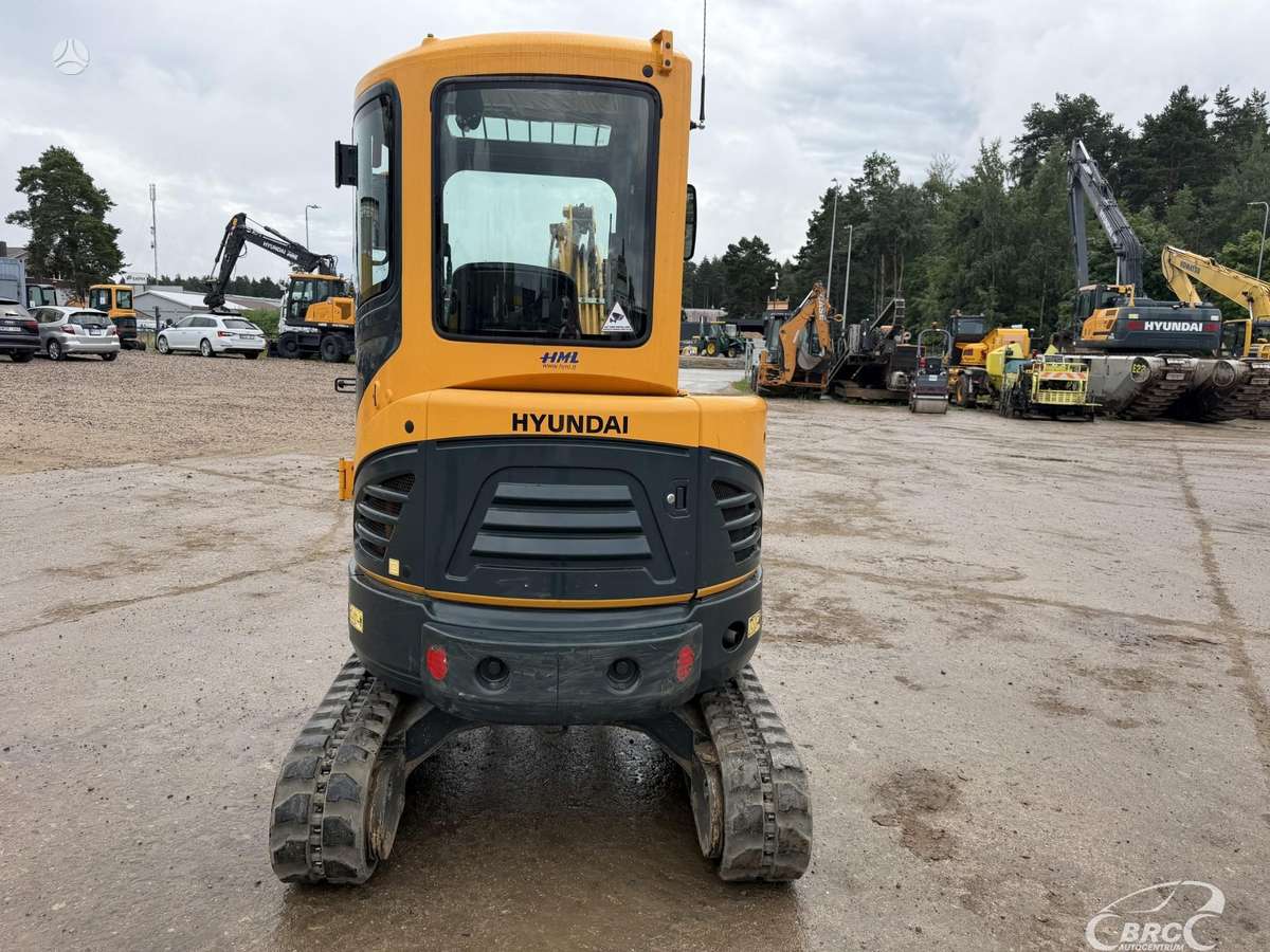 Hyundai R25Z-9AK Garantija, мини-экскаваторы