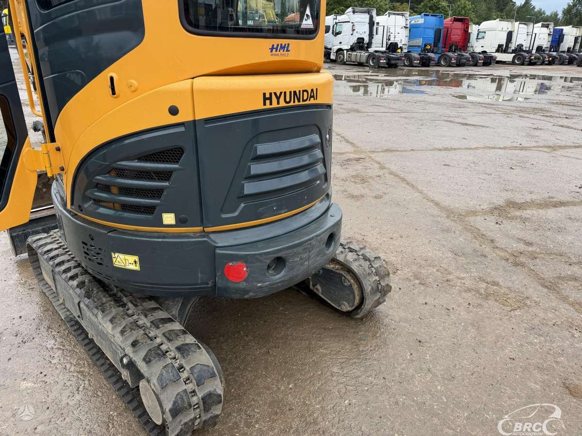 Hyundai R25Z-9AK Garantija, мини-экскаваторы