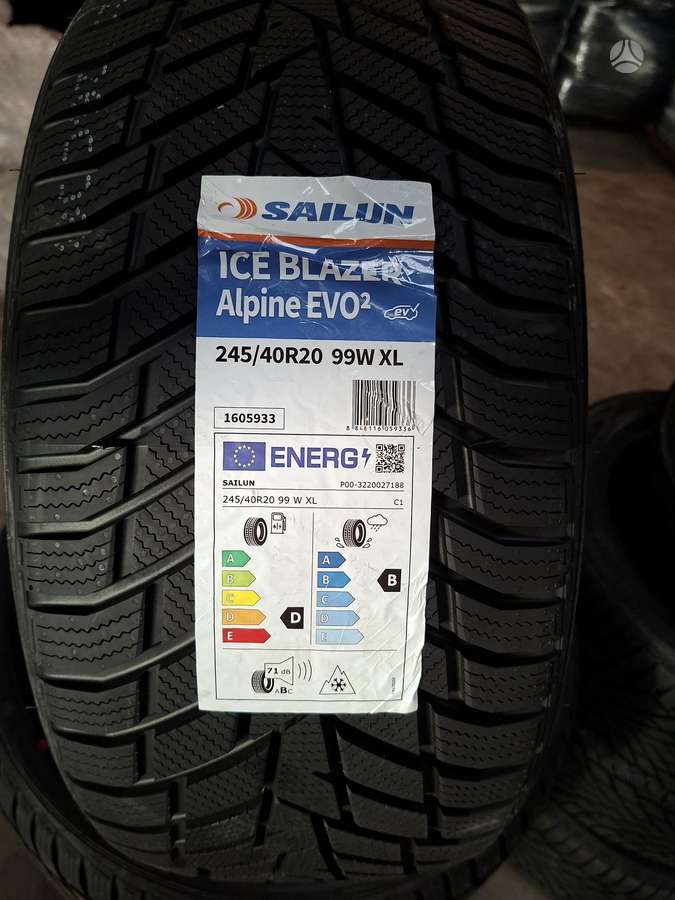 Sailun ALPINE EVO2, žieminės 245/40 R20