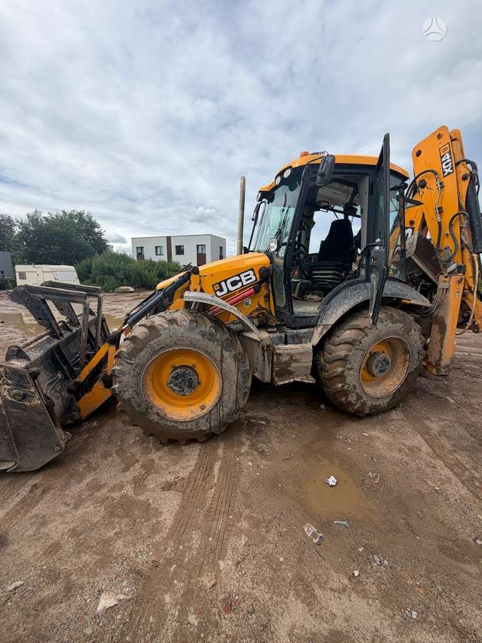 JCB 4CX, экскаваторные погрузчики