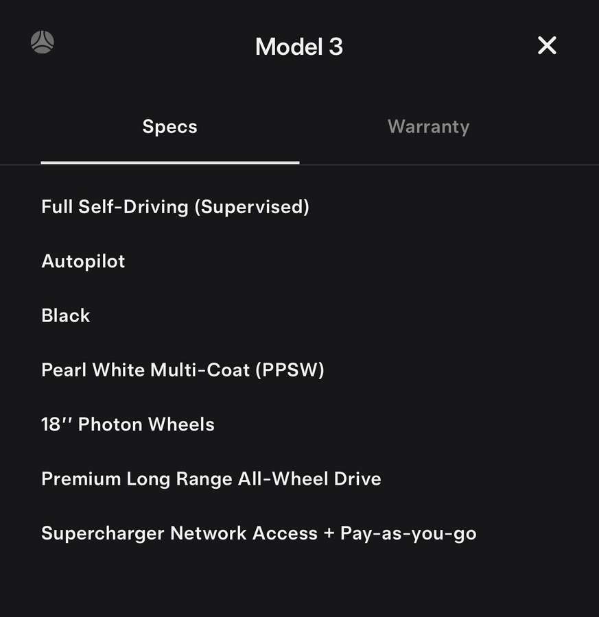 Tesla Model 3, 82 кВт·ч, Седан