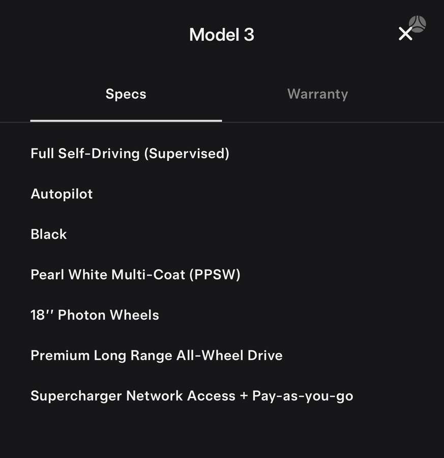Tesla Model 3, 82 kWh, sedanas