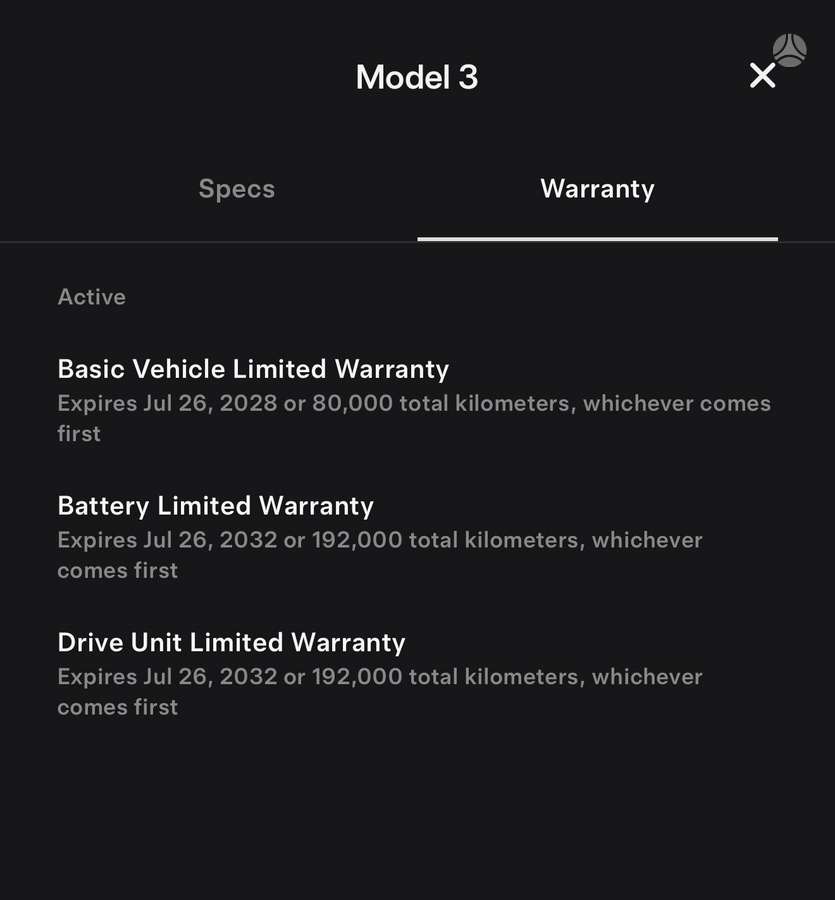 Tesla Model 3, 82 kWh, sedanas