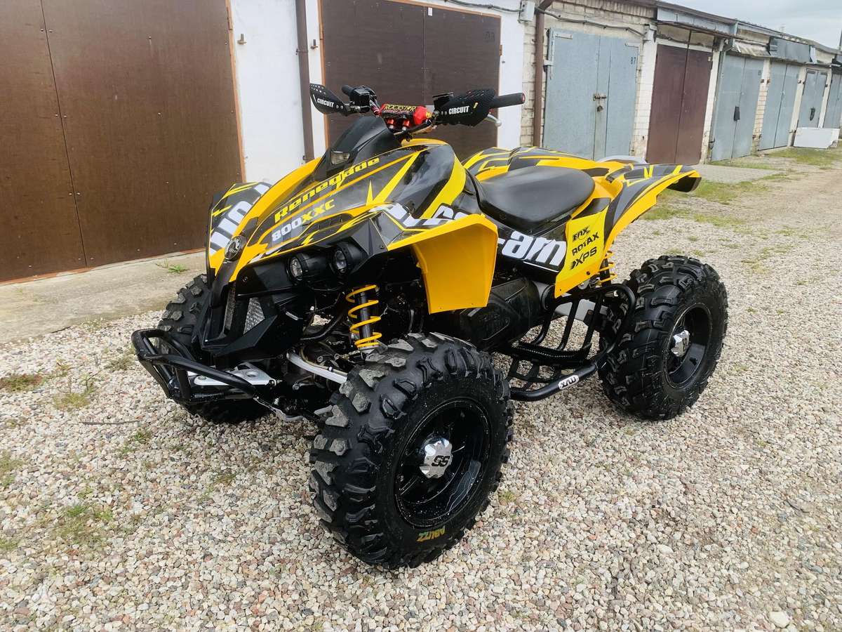 Can-Am Renegade 500cc, квадроциклы