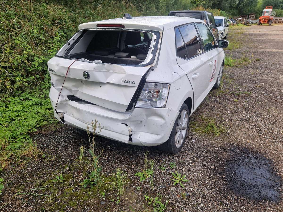 Skoda Fabia по частям