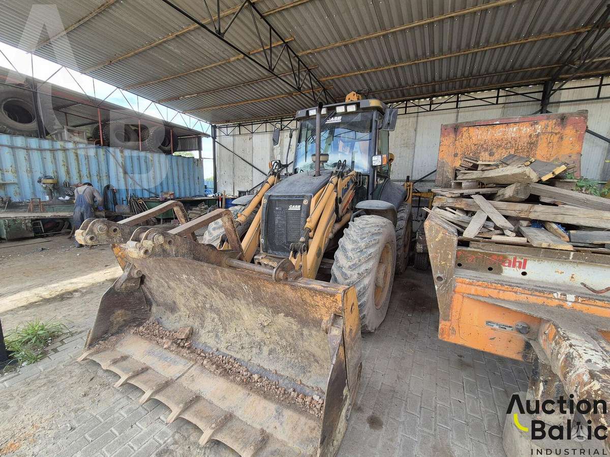 Case 695 SR-4 PS, excavator loader