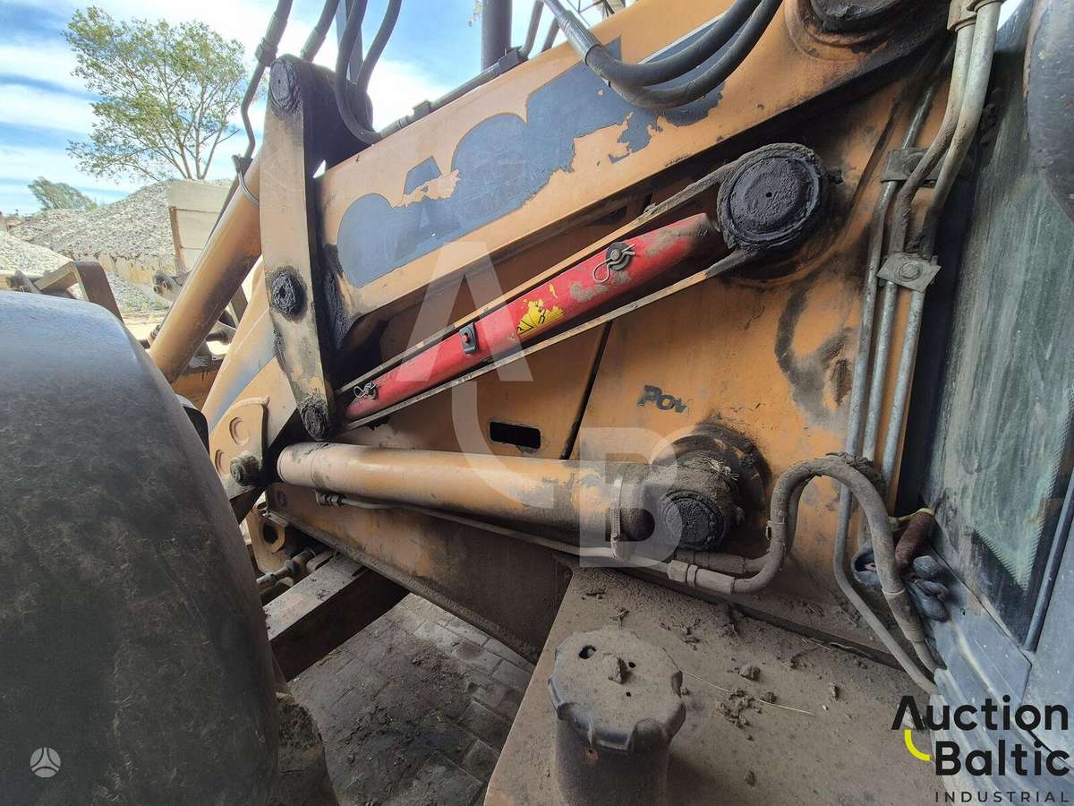 Case 695 SR-4 PS, excavator loader