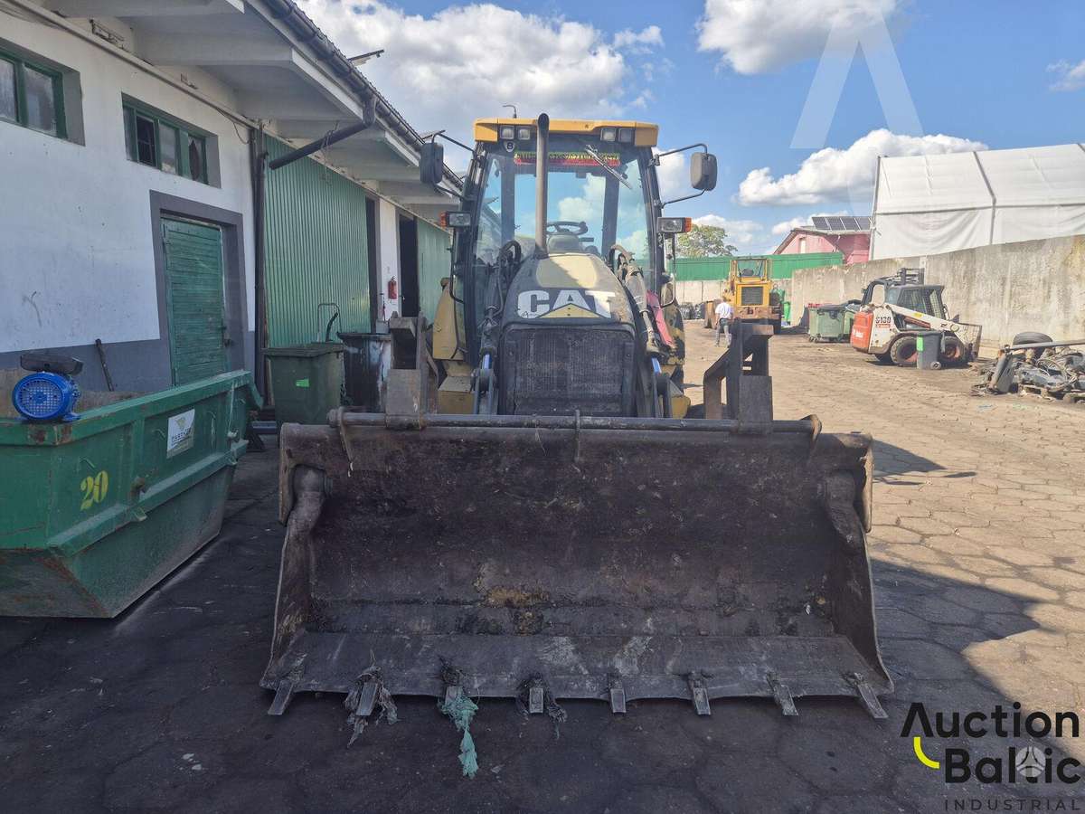 Caterpillar 428 E, ekskavatoriniai krautuvai