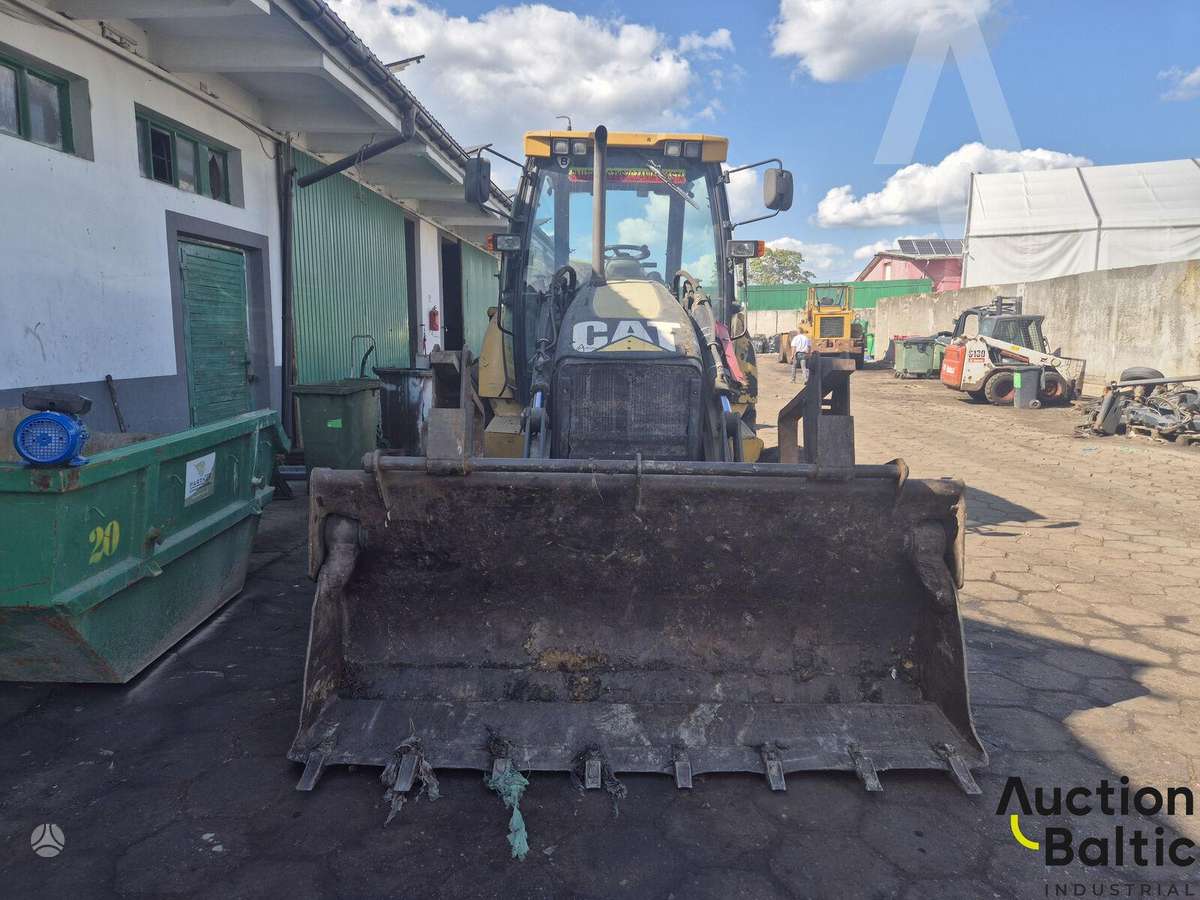 Caterpillar 428 E, экскаваторные погрузчики