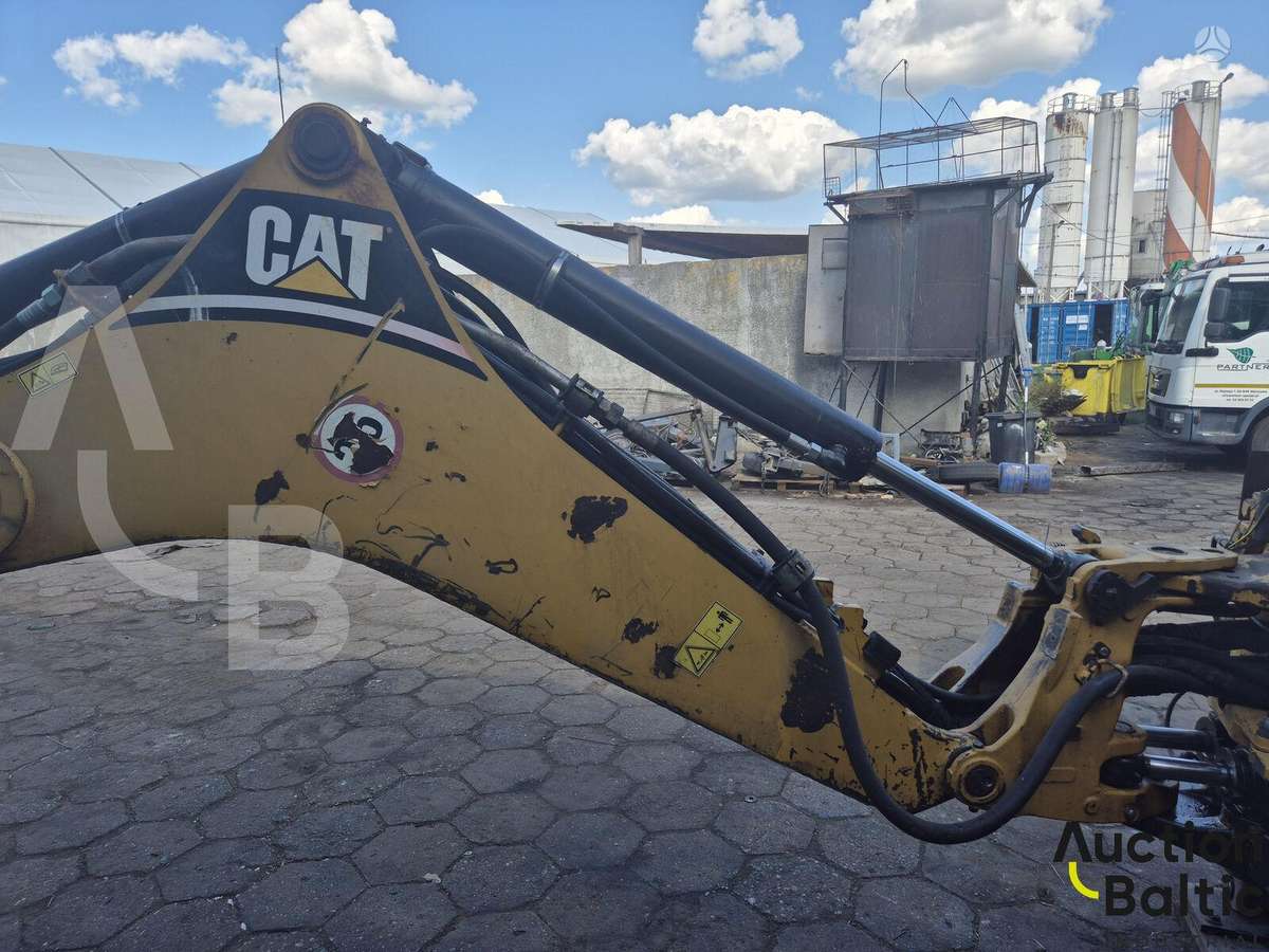 Caterpillar 428 E, ekskavatoriniai krautuvai