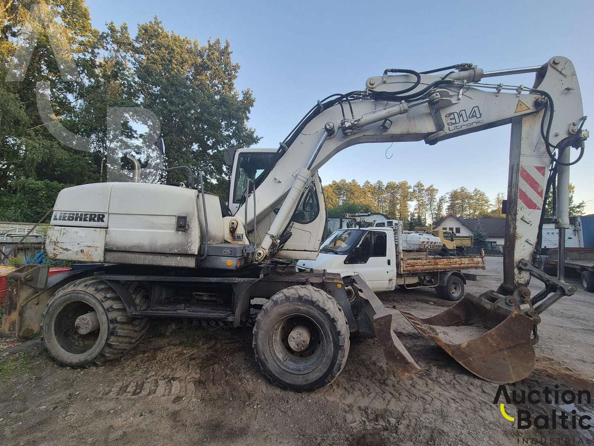 Liebherr A 314 Litronic, ekskavatoriai