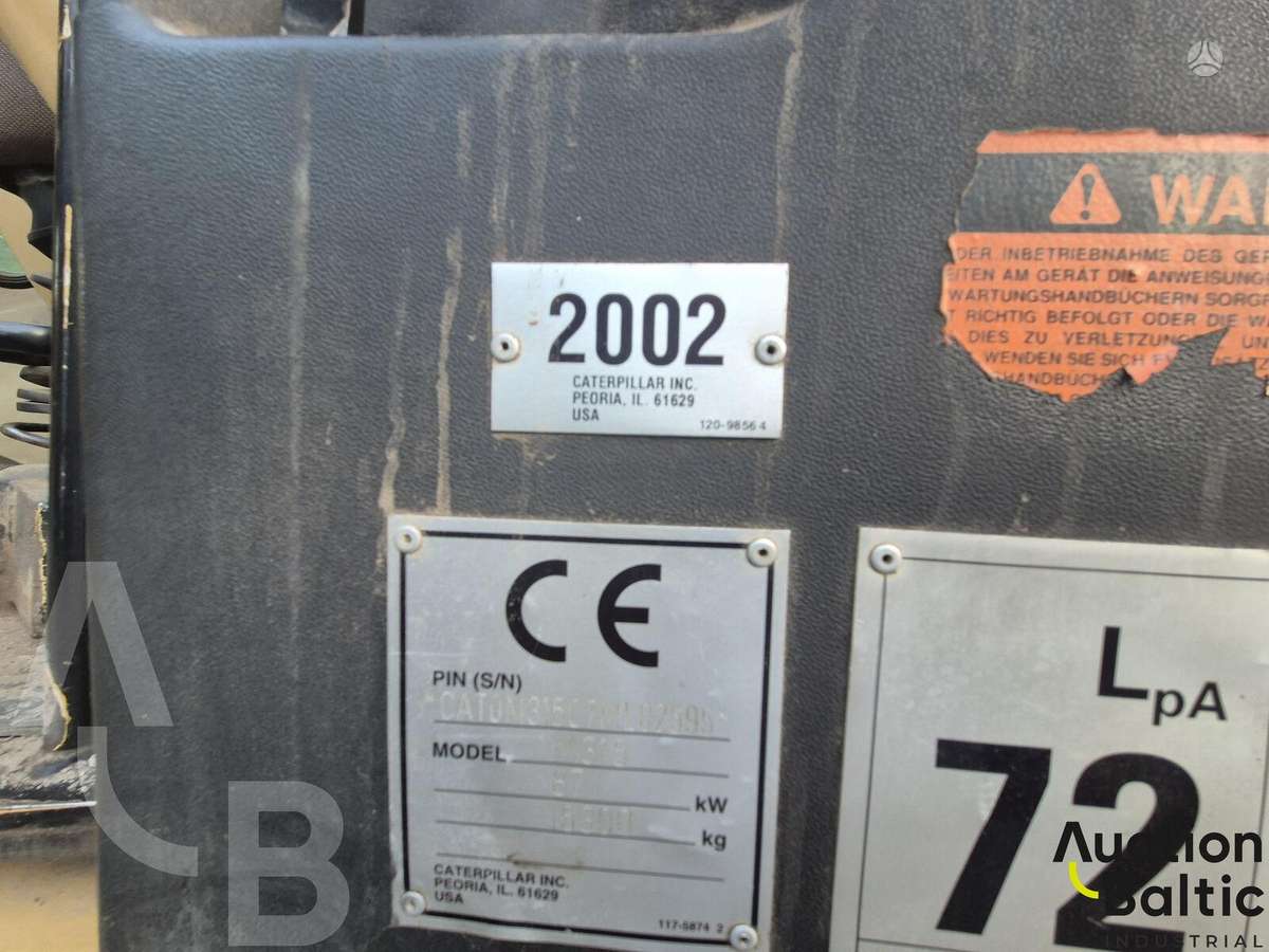 Caterpillar M 315 C VAH, экскаваторы