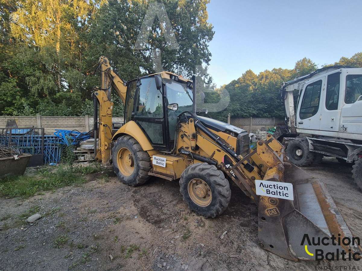 Caterpillar 428 E, excavator loader