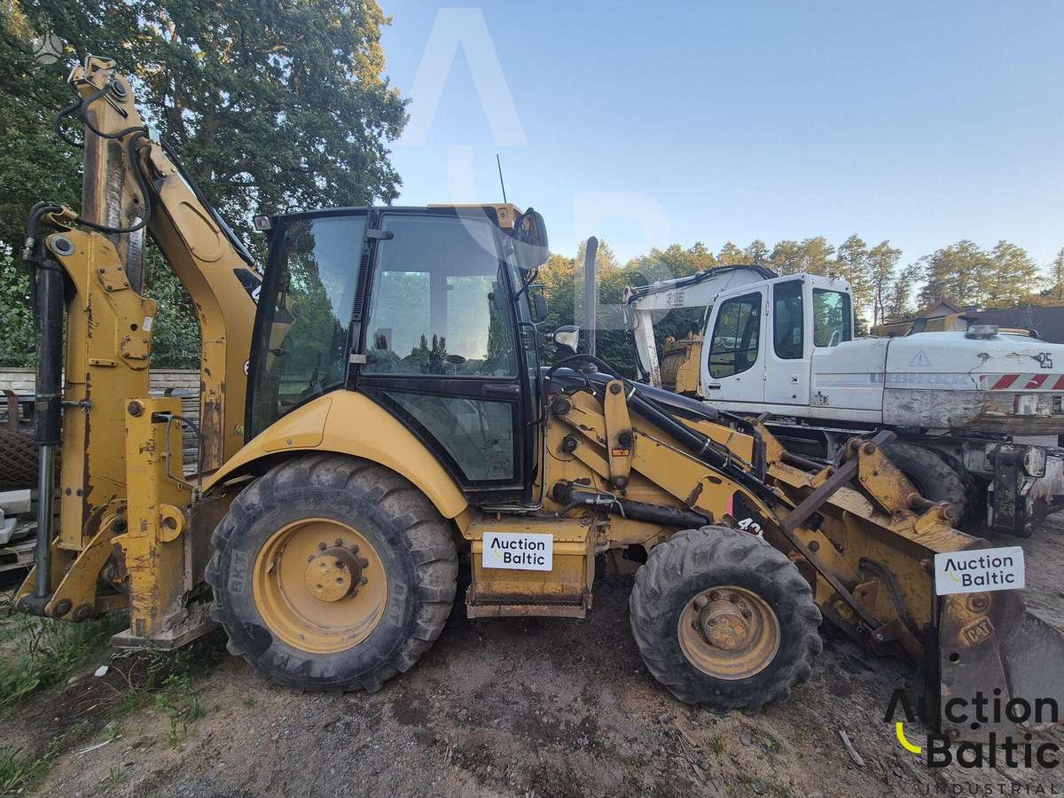 Caterpillar 428 E, excavator loader