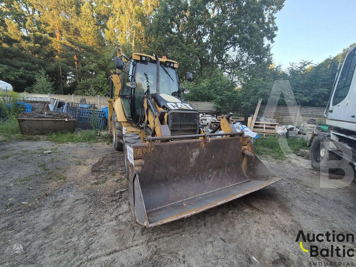 Caterpillar 428 E, excavator loader