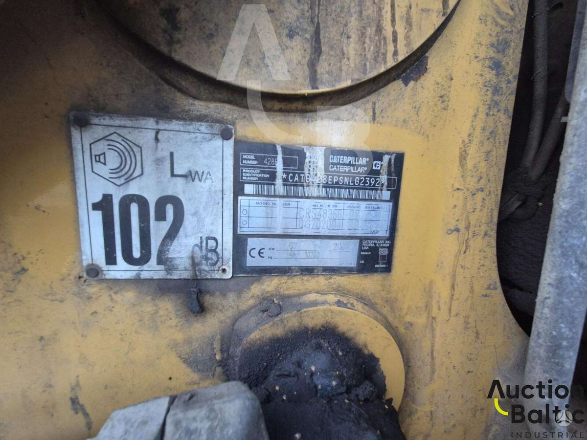 Caterpillar 428 E, excavator loader