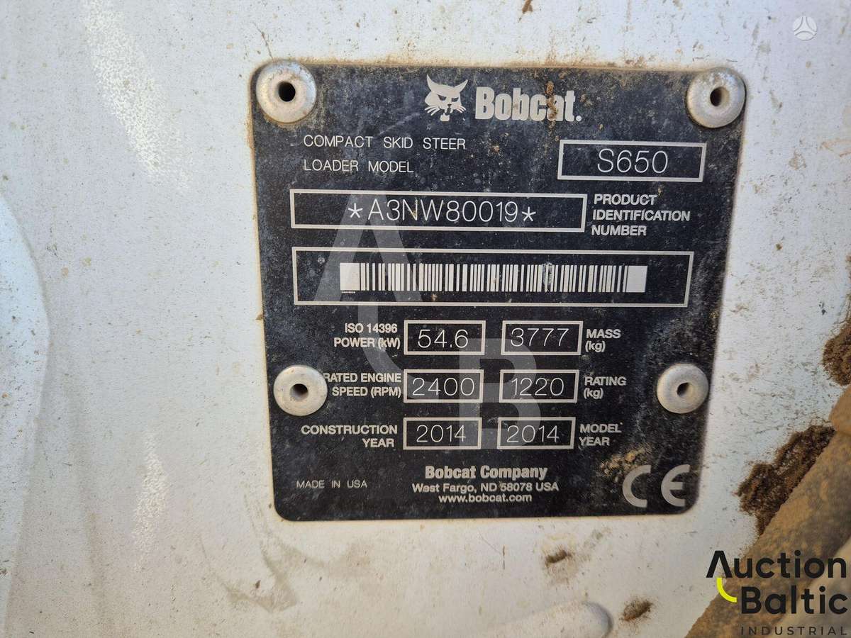 Bobcat S 650, mini krautuvai